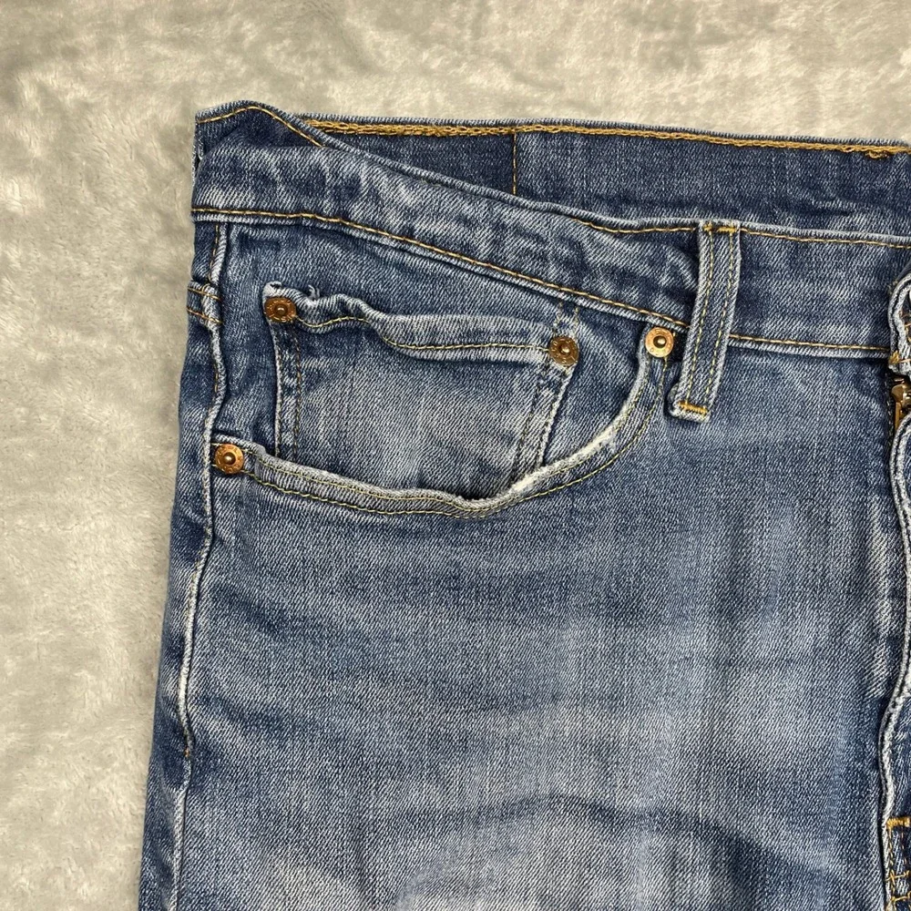 Levis 514 Straight Fit Jeans Mens 34x30 Blue‎ Medium Wash Denim Pants